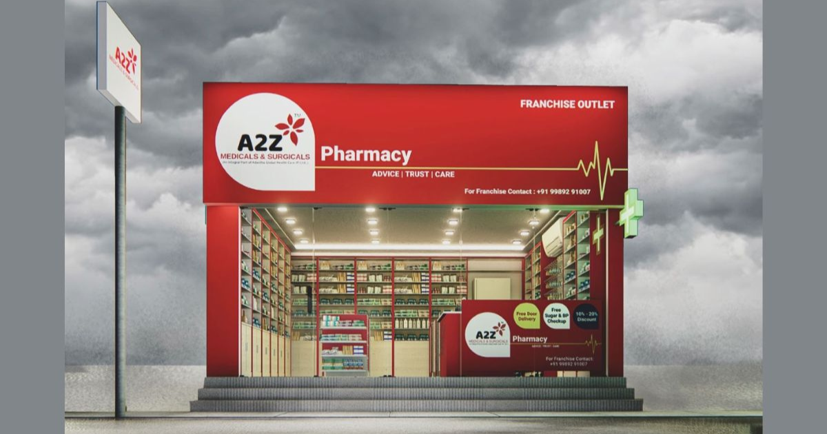 A2Z Medicals & Surgicals Bagged “Top 100 Franchise Brands of India & Brand of the Year 2022”